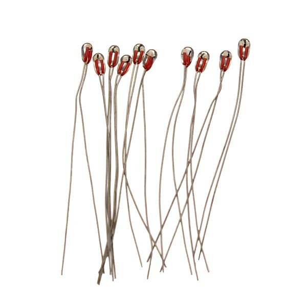 10 st NTC 100k / 100 ohm Match MK2a 1% termistor temperatursensor för 3D-skrivare
