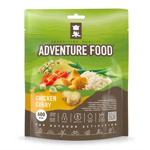Adventure Food | Kyckling Curry | Frystorkad mat | 148g