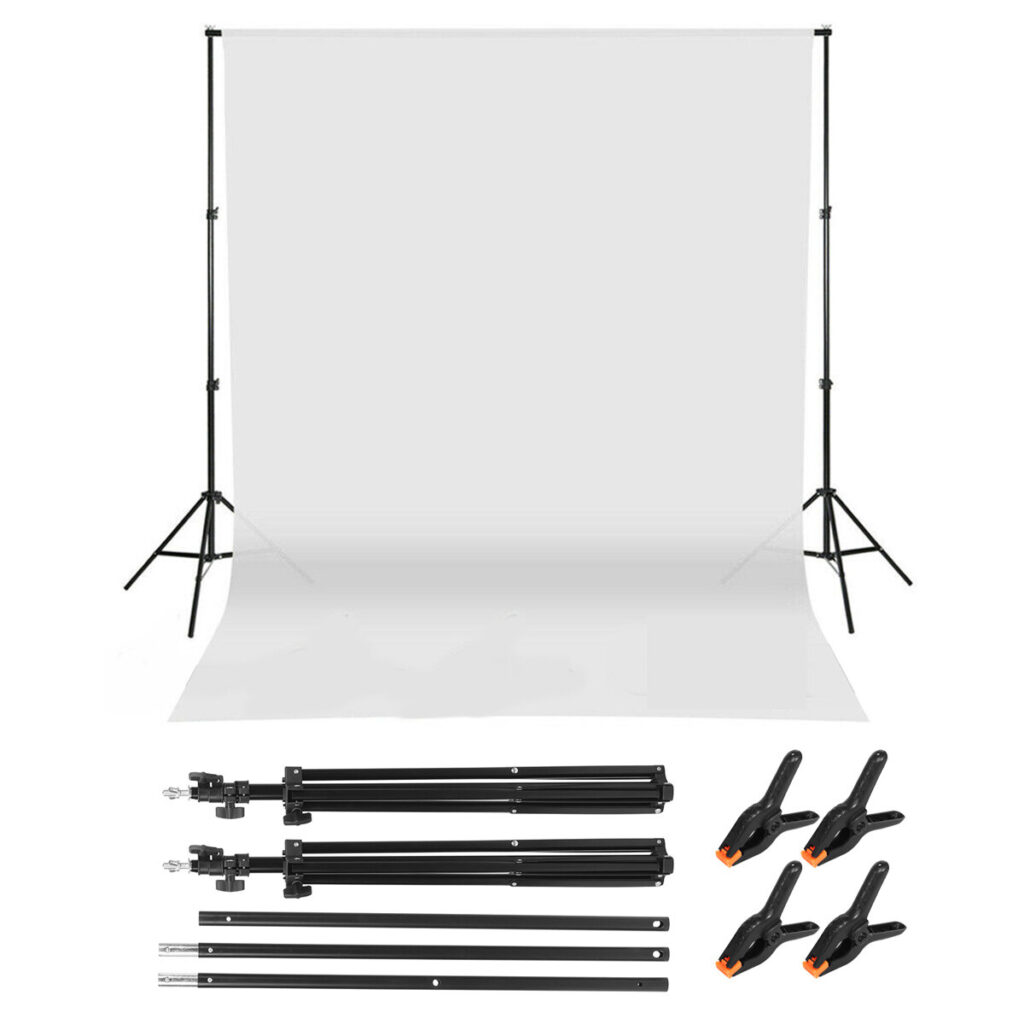 Aluminium Bakgrundsställ Fotostudio Bakgrundsbärarsystem Kit