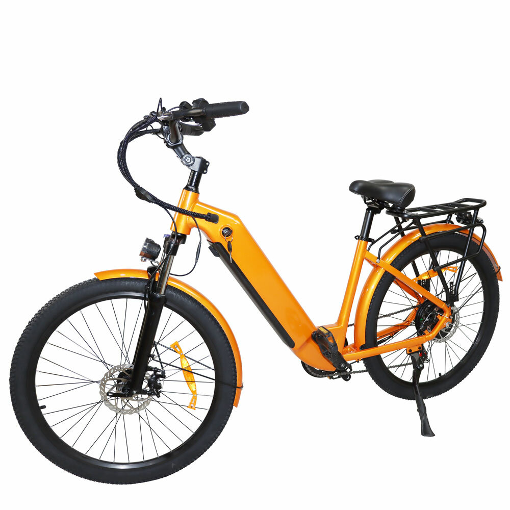 [EU DIREKT] GERPSI DS2608 Elcykel 48V 12AH Batteri 500W Motor 26 tum 35-45KM Max Räckvidd Skivbroms Elektrisk Cykel
