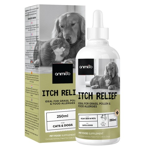 Klådstillande Medel för Hund och Katt, 250ml - Allergihjälp