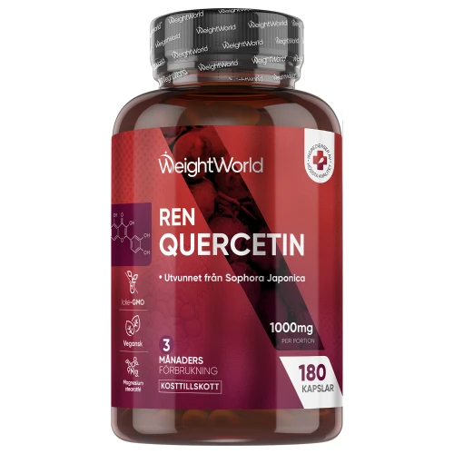 Köp Quercetin 1000 mg, 180 kapslar l WeightWorld
