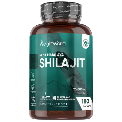 Köp Rent Himalaya Shilajit, 180 kapslar | WeightWorld