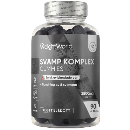 Köp Svamp Komplex Gummies, 90 st | WeightWorld