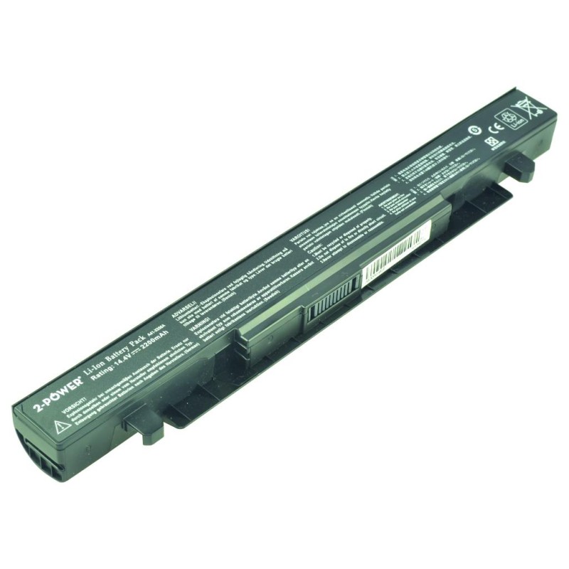 Laptop batteri A41-X550 för bl.a. Asus A450, A550, F450, F550, K450, P450 - 2200mAh