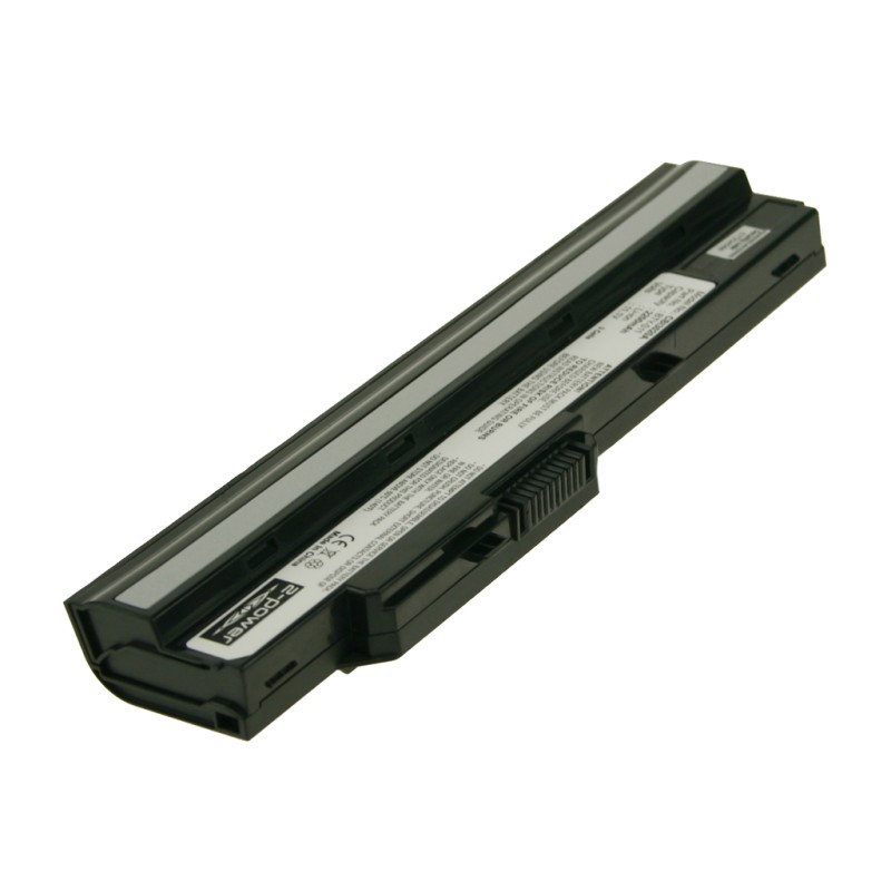 Laptop batteri BTY-S11 för bl.a. MSI Wind U100 (Black) - 2200mAh