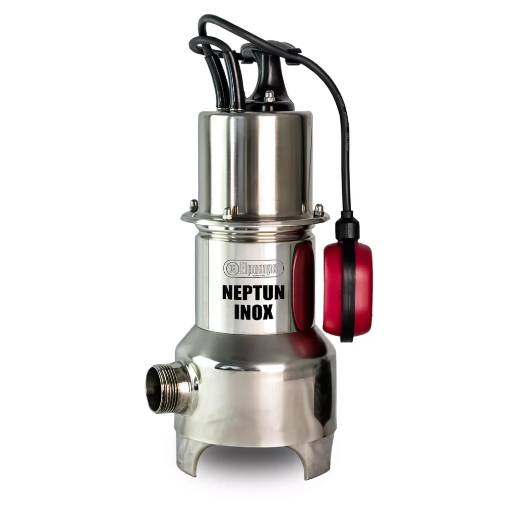 NEPTUN INOX Gråvattenpump, 800 W, 15.000 l/h