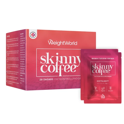 Skinny Coffee, 28 påsar | Köp från WeightWorld