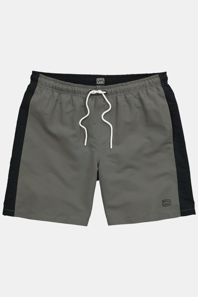Stora storlekar Badbyxa, Her, grå, storlek: 7XL, Polyester, STHUGE