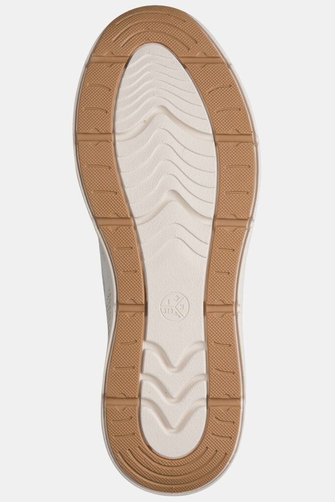 Stora storlekar Step-In-Sneakers, Dam, beige, storlek: 38, Syntetfibrer/Annat, Ulla Popken