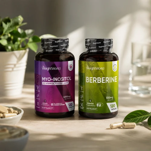 Balanspaketet | Berberine 500 mg & Inositol 4000 mg | Köp hos WeightWorld