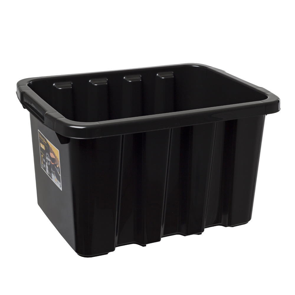 Förvaringsbox Strongbox 27L Svart