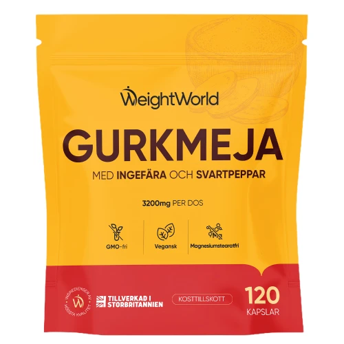 Köp Gurkmeja med ingefära och svartpeppar | WeightWorld