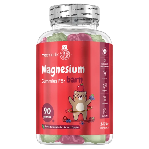Köp Magnesium Gummies för barn, 90 st | WeightWorld