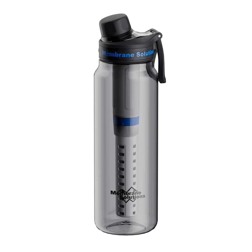 Membrane Solutions Water Filter Bottle Tritan | vattenfilter | vattenflaska