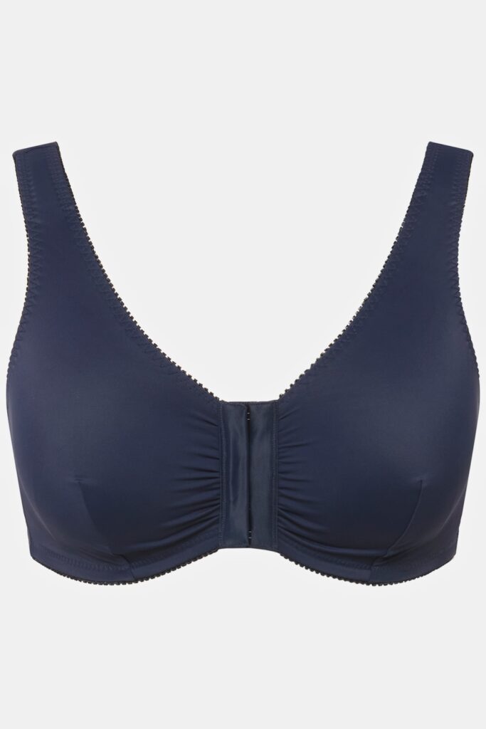 Stora storlekar Bustier, Dam, blå, storlek: 120D, Syntetfibrer/Elastan, Ulla Popken