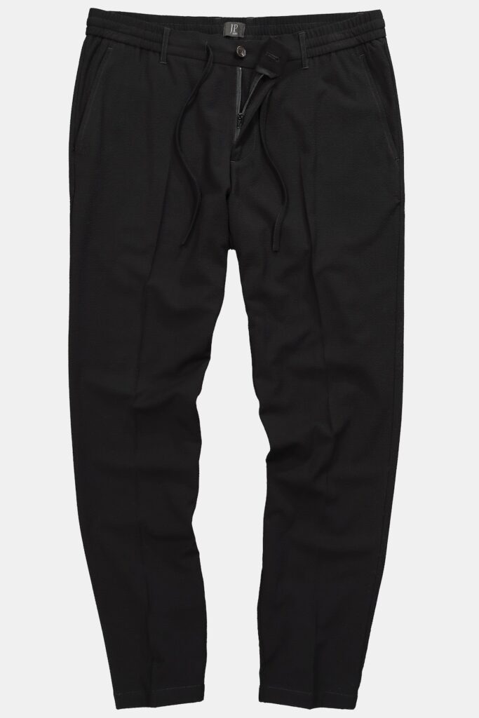 Stora storlekar Byxa i bäckebölja FLEXNAMIC®, Her, svart, storlek: 52, Polyester/Viskos/Bomull, JP1880