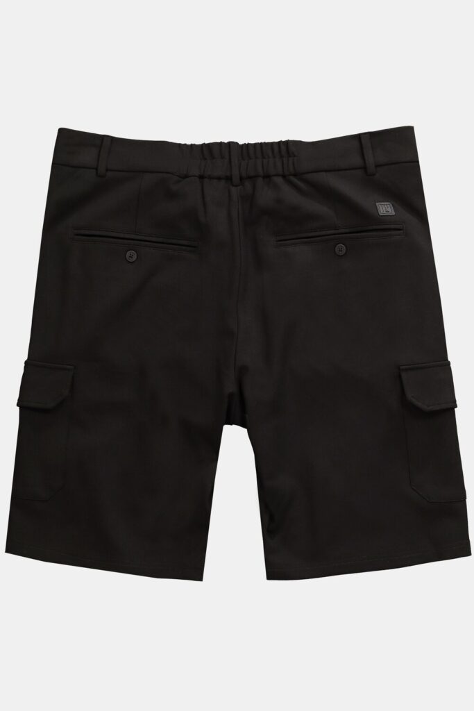 Stora storlekar Cargoshorts, Her, svart, storlek: 58, Viskos/Syntetfibrer, JP1880