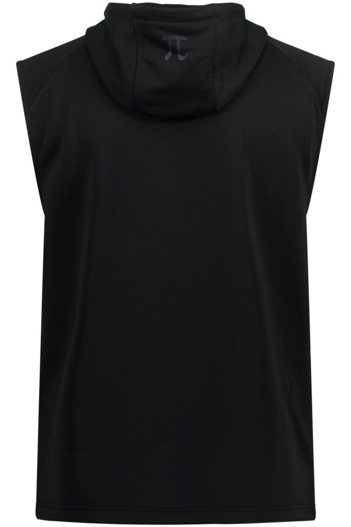 Stora storlekar Huvtröja, Her, svart, storlek: 4XL, Polyester, JAY-PI