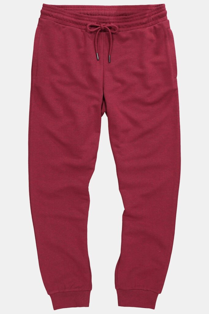Stora storlekar Mjukisbyxa, Her, röd, storlek: 7XL, Bomull/Polyester, JP1880