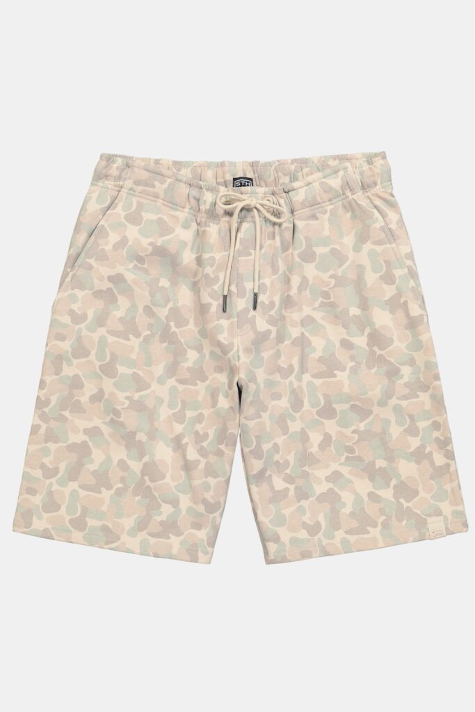 Stora storlekar Shorts i mjukiskvalitet, Her, grå, storlek: 6XL, Bomull, STHUGE