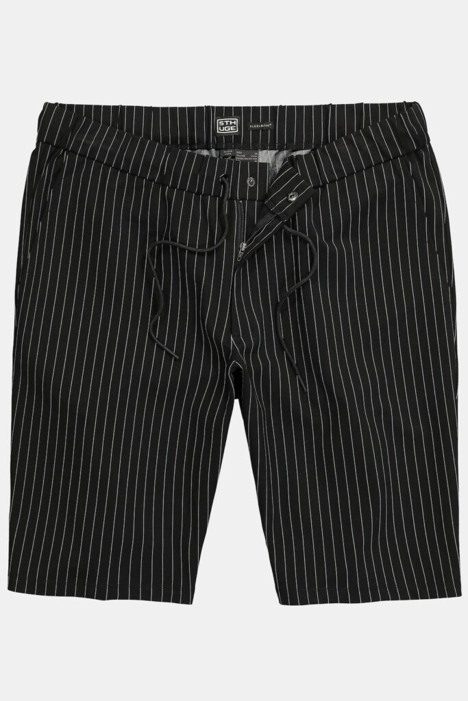Stora storlekar Shorts i mjukiskvalitet, Her, svart, storlek: 54, Syntetfibrer/Polyester, STHUGE