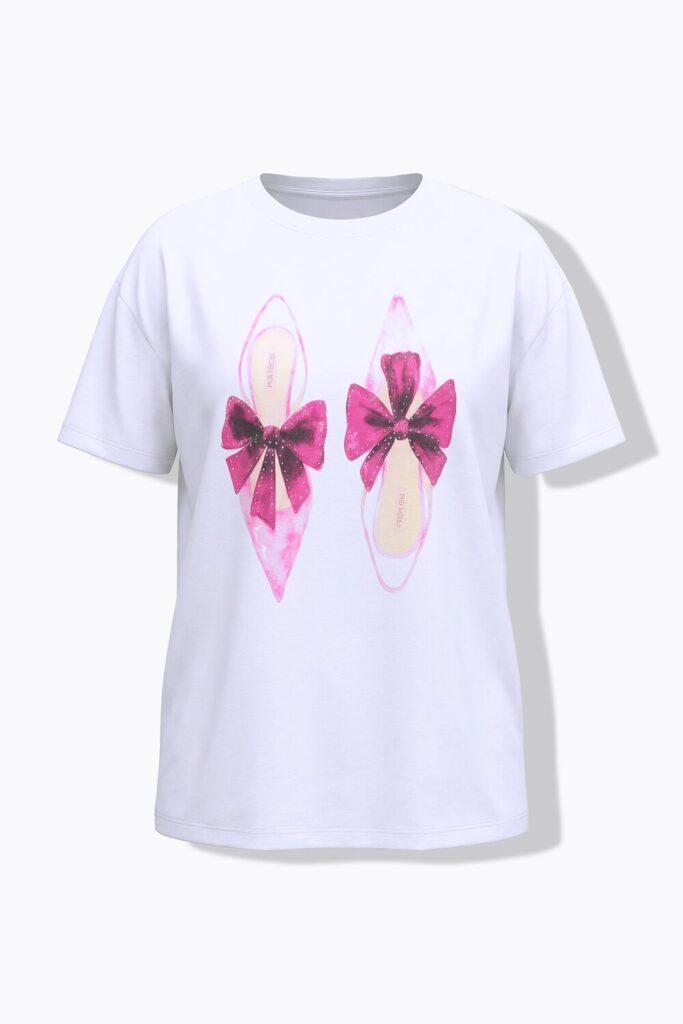 Stora storlekar T-shirt, Dam, vit, storlek: 50, Bomull, Mia Moda