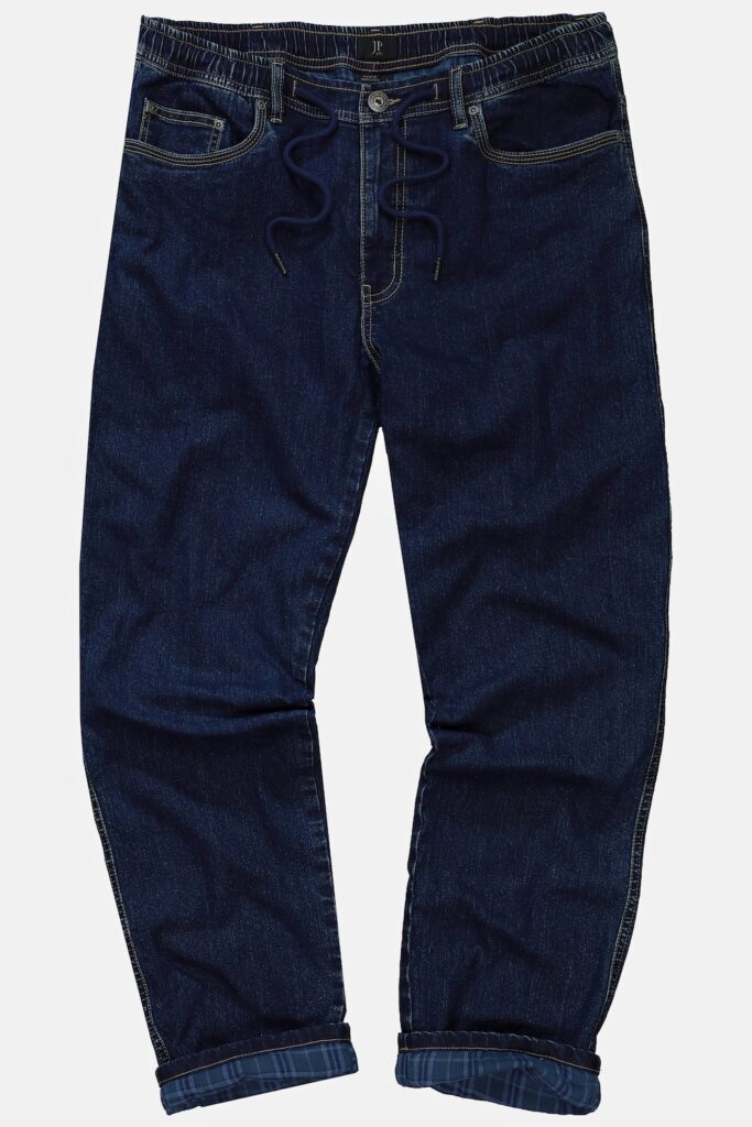 Stora storlekar Termojeans, Her, blå, storlek: 3XL, Bomull/Polyester, JP1880