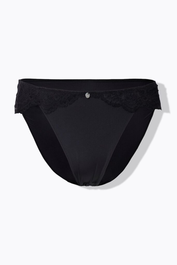 Stora storlekar TruYou Miditrosa, Dam, svart, storlek: 42/44, Syntetfibrer/Elastan, Ulla Popken