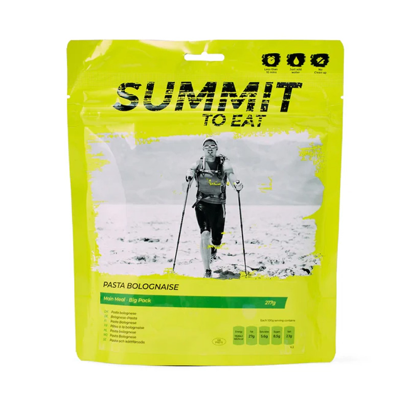 Summit To Eat | Pasta Bolognaise | Frystorkad mat | 186g