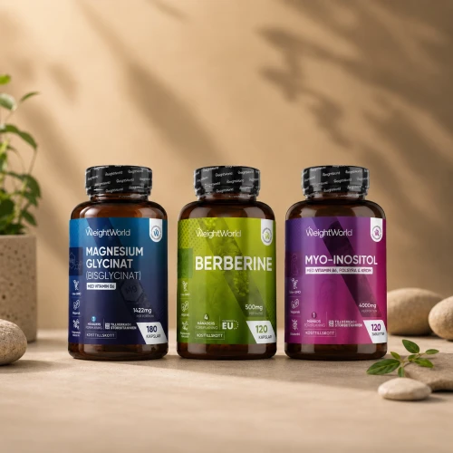 Välmåendepaketet | Magnesium, berberine & inositol | Köp hos WeightWorld